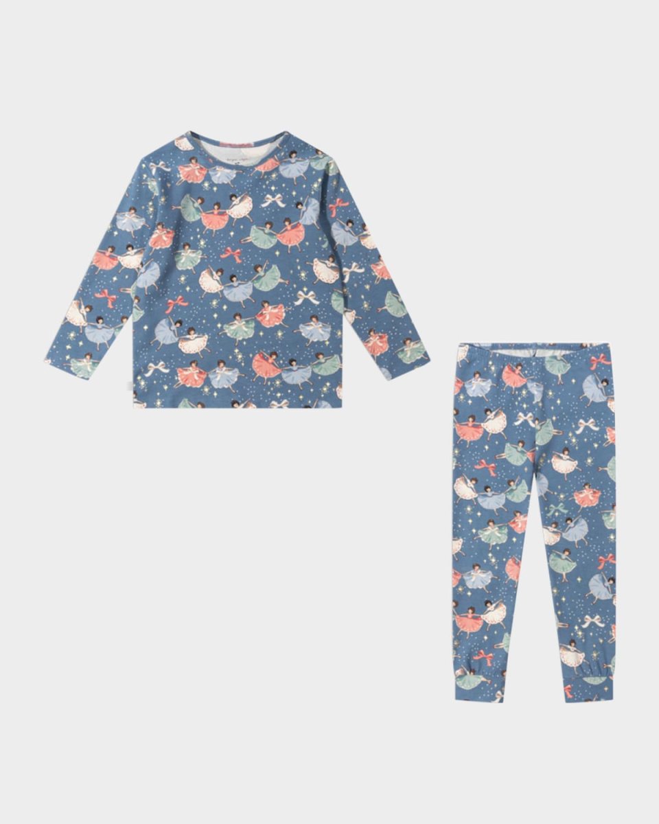 Girl's Snow Bow Ballerina Two-Piece Set, Size 12M-10